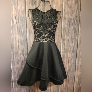 Black Lace Dress. Size M
